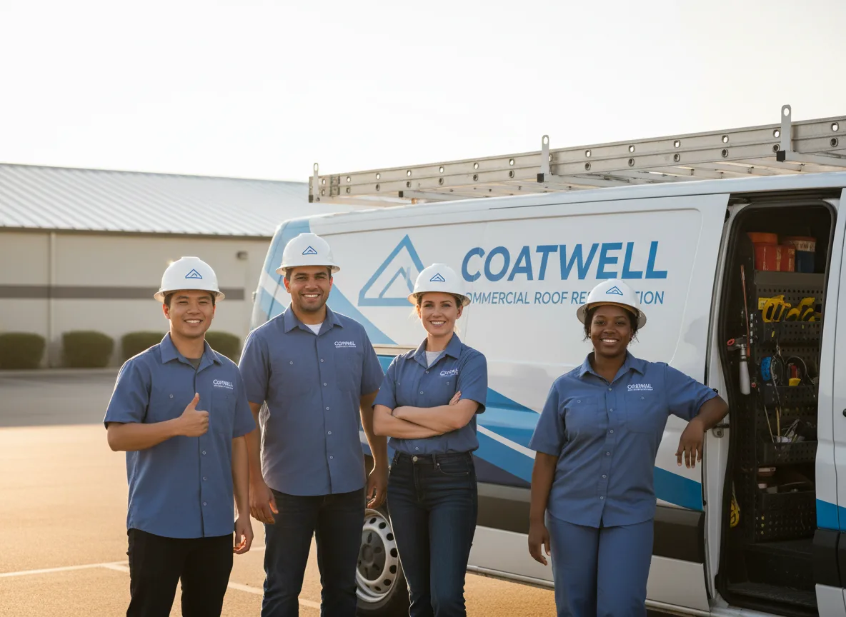Commercial roof coating company in Piedmont, OK